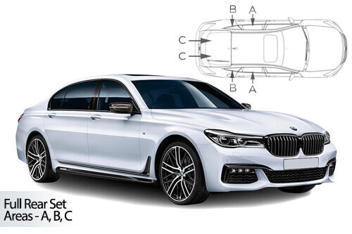 Häikäisysuojasarja BMW 7-Sarja G11, 4 ovinen (2015-2022), Car Shades