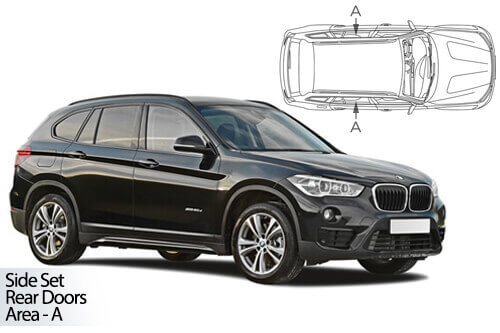 Häikäisysuojasarja BMW X1 F84 5-ovinen (2015-2022), Car Shades