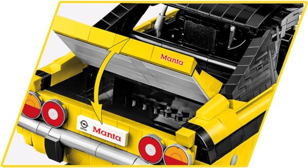 Koottava auto Opel Manta A 1970 1:12, 1870 osaa, Cobi