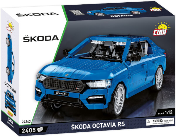 Koottava auto Skoda Octavia RS, 2405 osaa, Cobi