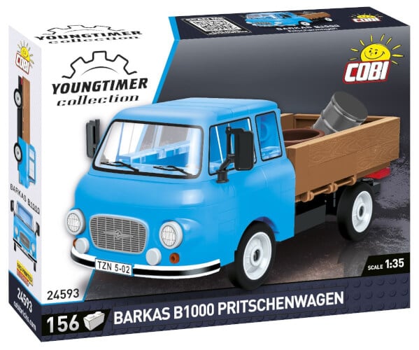 Koottava auto Barkas B1000 Pritsche, 156 osaa, Cobi