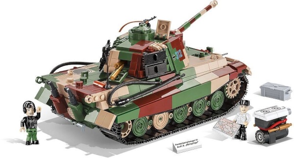 Koottava panssarivaunu Tiger II, VI Ausf. B Königstigero, 1000 palaa, Cobi