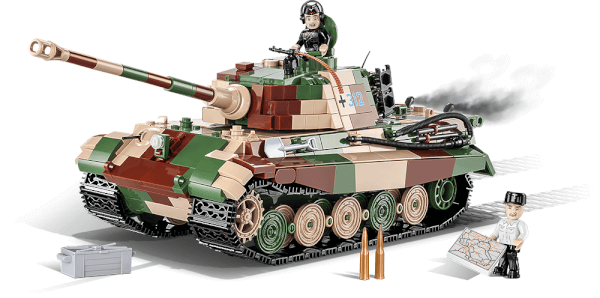 Koottava panssarivaunu Tiger II, VI Ausf. B Königstigero, 1000 palaa, Cobi