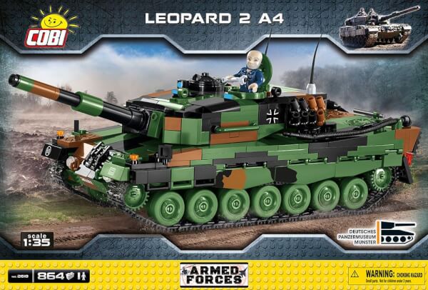 Koottava Panssarivaunu Leopard 2A4, 864 osaa, Cobi