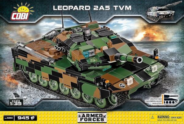 Koottava Panssarivaunu Leopard 2A5 TVM, 945 osaa, Cobi