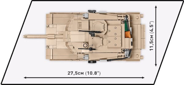 Koottava panssarivaunu M1A2 Abrams, 982 osaa, Cobi