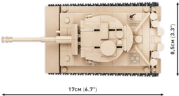 Koottava Panssarivaunu VI Tiger 131, 340 osaa, Cobi