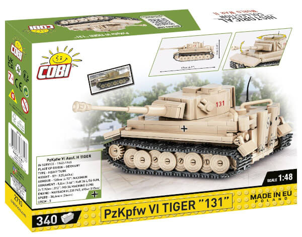 Koottava Panssarivaunu VI Tiger 131, 340 osaa, Cobi