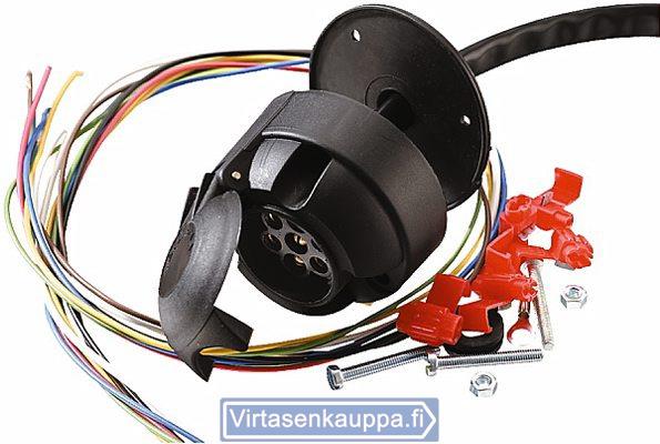 Per&auml;vaunun vetolaitteen johtosarja (7-napainen)