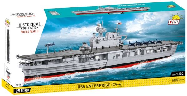 Koottava laivaston lentotukialus USS Enterprise CV-6, 2510 osaa, Cobi