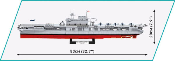 Koottava laivaston lentotukialus USS Enterprise CV-6, 2510 osaa, Cobi