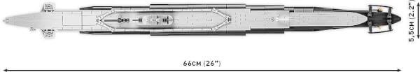 Koottava Sukellusvene USS Tang (SS-306) , 777 osaa, Cobi