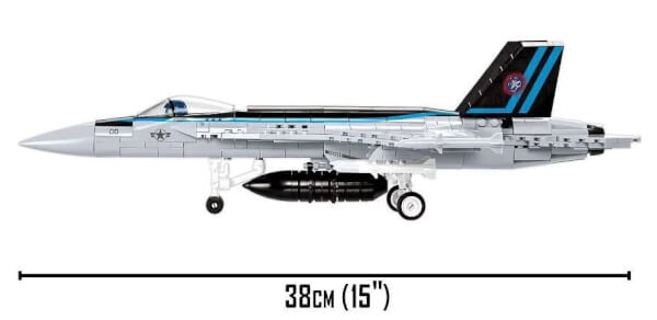 Koottava monitoimihävittäjä TOP GUN F/A-18E Super Hornet, 560 osaa, Cobi