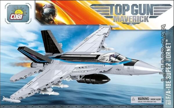 Koottava monitoimihävittäjä TOP GUN F/A-18E Super Hornet, 560 osaa, Cobi