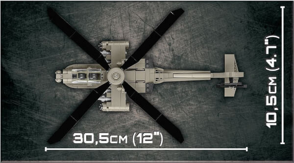 Koottava taisteluhelikopteri Apache AH-64, 510 osaa, Cobi