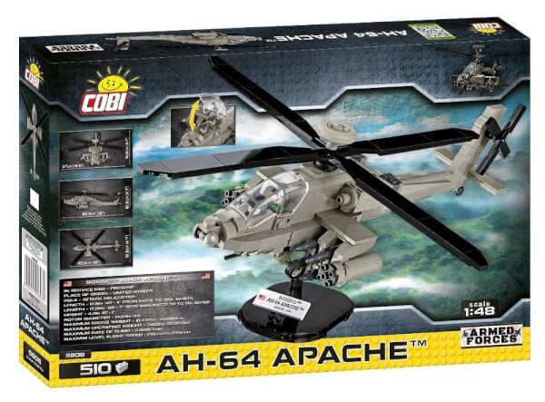 Koottava taisteluhelikopteri Apache AH-64, 510 osaa, Cobi