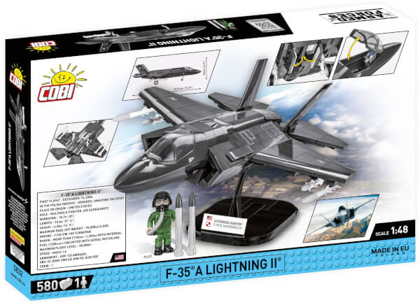 Koottava monitoimihävittäjä F-35A Lightning II, 570 osaa, Cobi