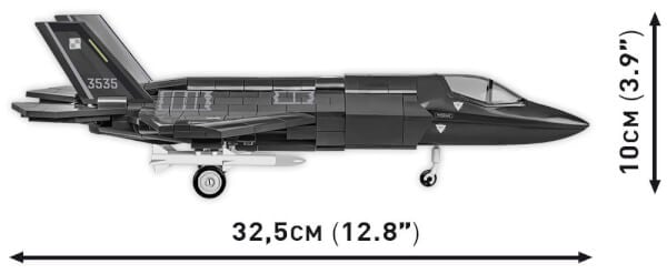 Koottava monitoimihävittäjä F-35A Lightning II, 570 osaa, Cobi