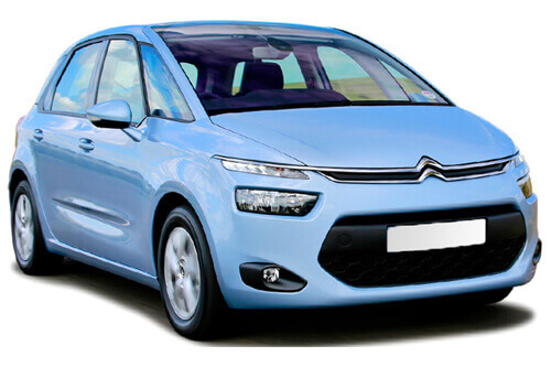 Häikäisysuojasarja Citroen C4 Picasso, 5 ovinen (2014➟), Car Shades