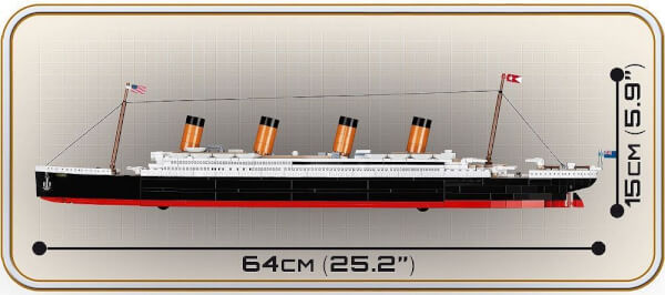 Koottava R.M.S Titanic, 720 osaa, Cobi