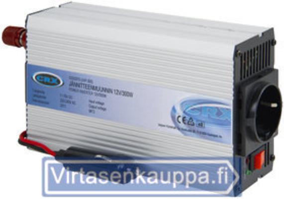 Jännitteenmuunnin 12 V / 300 W (invertteri) - siniaalto, CRX
