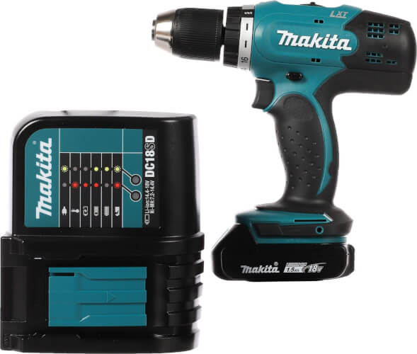 Akkuporakone DDF453 18V + 1 akku, Makita