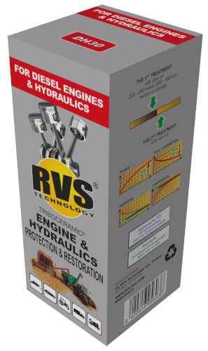 Moottorin suoja- ja k&auml;sittelyaine (hydrauliikka / dieselmoottorit), RVS