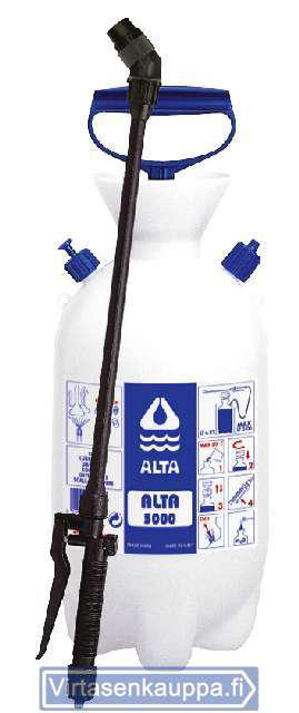Paineruisku 5,5 l, Alta
