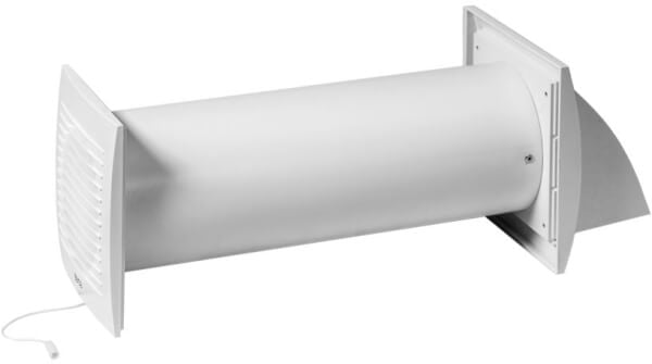 Ilmanvaihtokone l&auml;mm&ouml;n talteenotolla 100 mm (johtokytkin), Europlast