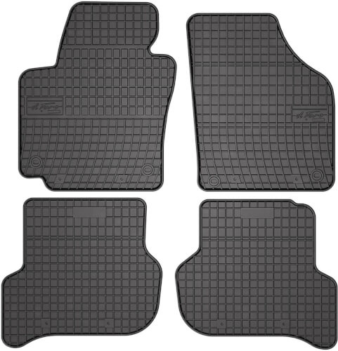 Tappetino Auto Velours Premium M MOTOS Per SEAT Altea 2004-2015, Grigio Lato Guida