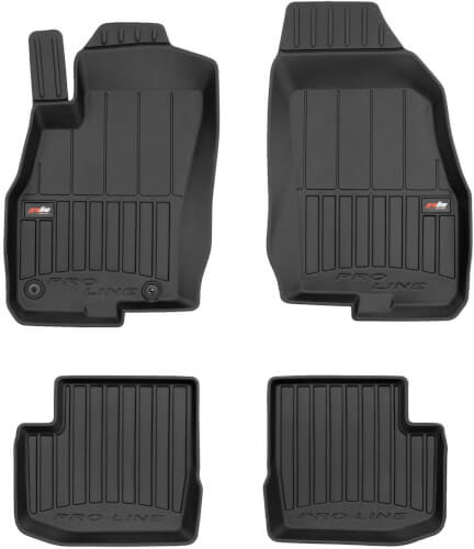 Rubberen automatten FIAT Punto 12-, Evo 09- (4 ks