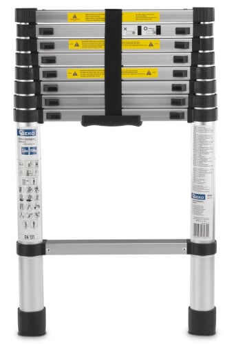 Teleskooppitikas 2,6 m, alumiinia, Geko