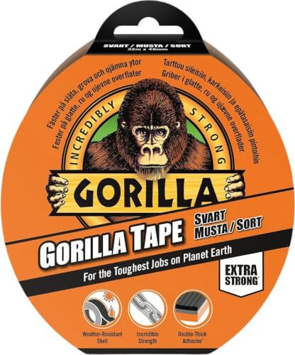 Gorilla Black teippi 32 m, Gorilla