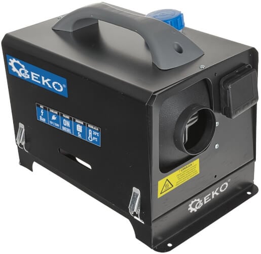 Polttoainek&auml;ytt&ouml;inen pienl&auml;mmitin 8 kW, 12/230 V, Geko