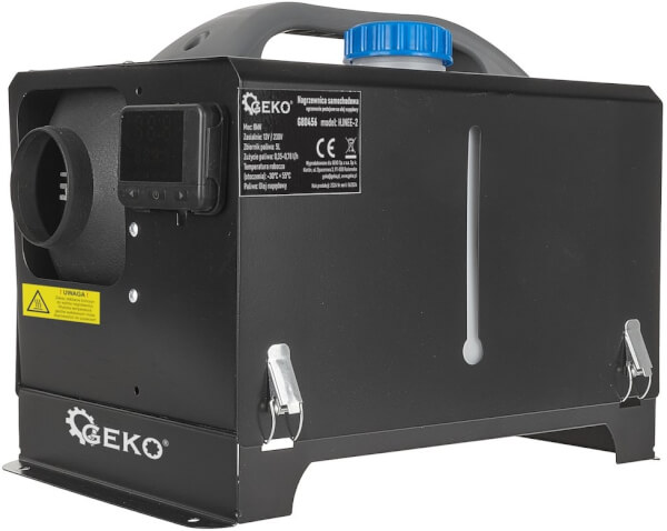 Polttoainek&auml;ytt&ouml;inen pienl&auml;mmitin 8 kW, 12/230 V, Geko