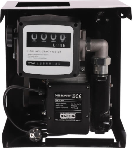 Polttoainepumppusarja mittarilla - diesel (230 V)