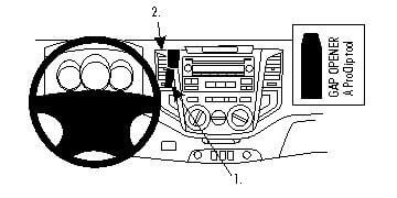 Brodit Proclip Asennusteline Toyota Hilux (2010-2011)