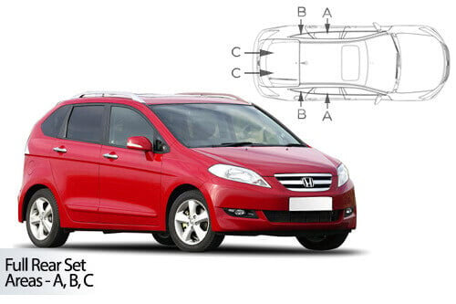 Häikäisysuojasarja Honda FR-V, 5 ovinen (2004-2009), Car Shades