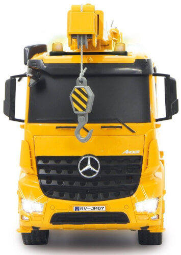 Kauko-ohjattava Mercedes-Benz Arocs nosturi (1:20), Jamara