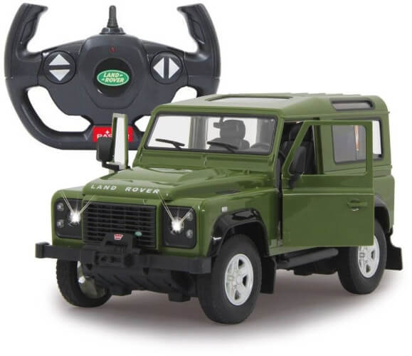 Kauko-ohjattava Land Rover Defender (1:14), Jamara