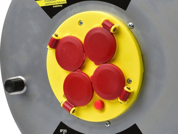 Kaapelikela Heavy Duty 25 m, Keltin