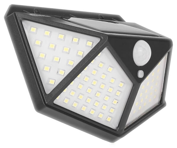 Aurinkokenno Led valaisin Liiketunnistimella 50 W Keltin Alennuksella 