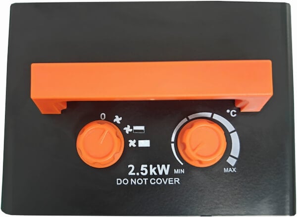 Rakennusl&auml;mmitin 2,5 kW (230 V), Kraft & Dele