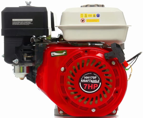 Irtomoottori  7 hp / 210 cc vaaka-akseli, Kraft & Dele