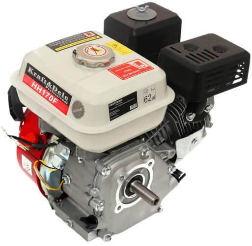 Irtomoottori  7 hp / 210 cc vaaka-akseli, Kraft & Dele