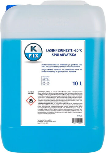 Lasinpesuneste omenan tuoksulla 10 l, K-fix