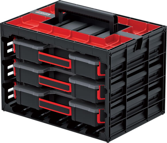Pientarvikelokerikko Tager Carbo Plus 40 Case Set, Kistenberg