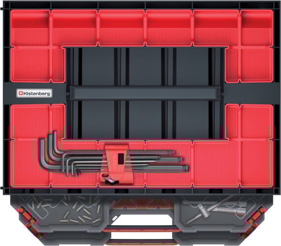 Pientarvikelokerikko Tager Carbo Plus 40 Case Set, Kistenberg