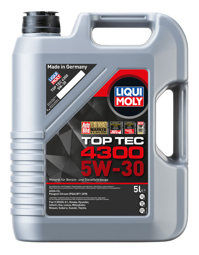 Moottoriöljy Top Tec 4300 5W-30, 5 l, Liqui Moly