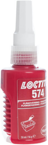 Tasotiiviste, hyv&auml; v&auml;lyksent&auml;ytt&ouml;, 50 ml, Loctite 574
